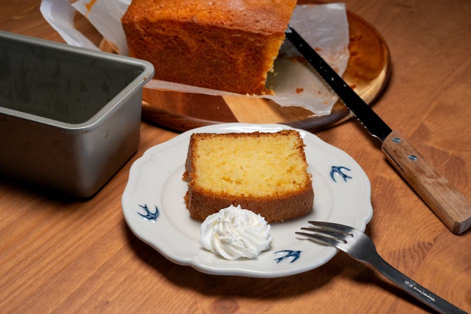 Klassisk Pan di Spagna (Spongekake)