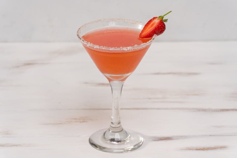 Valentini Martini med rosé champagne