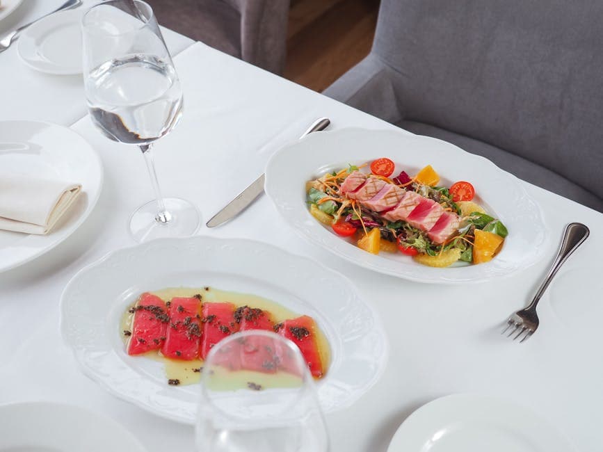 Gulfin tunfisksalat med tomatstabel