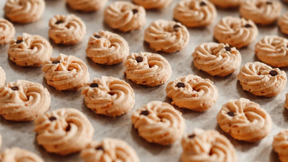 Sjokoladekjeks med peanøttsmør og sjokoladeswirl