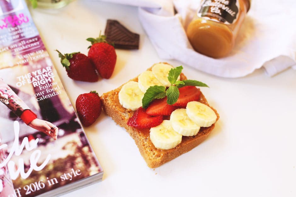 Grillet peanøttsmør- og banansandwich