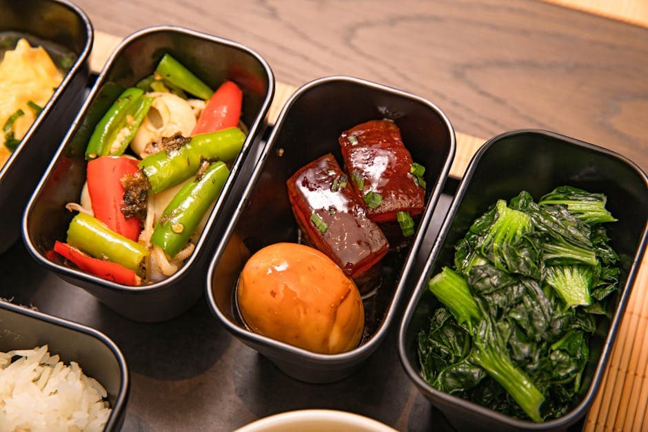 Braserte grønnsaker med bacon og hvitløk