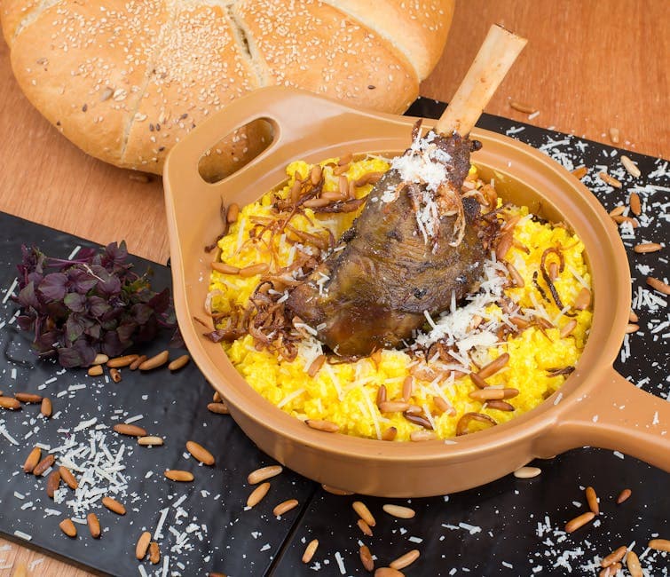 Lammelår fylt med eple-chevre og kantareller