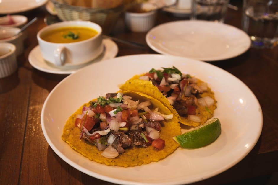 Møre oksetungetaco med hjemmelaget salsa