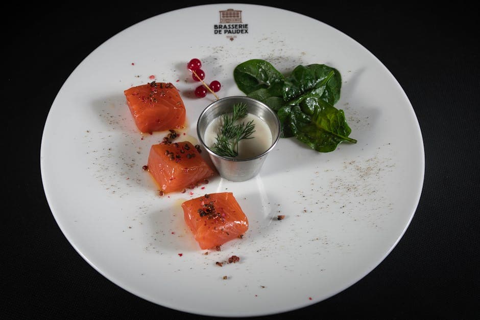 Gravlaks med sennepssaus