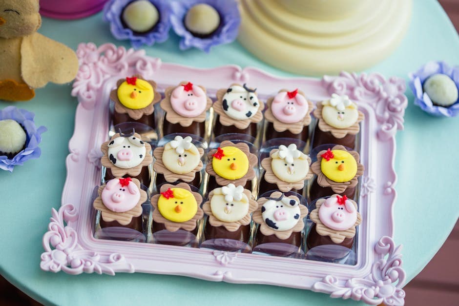 Rosa grisecupcakes med kremostfrosting