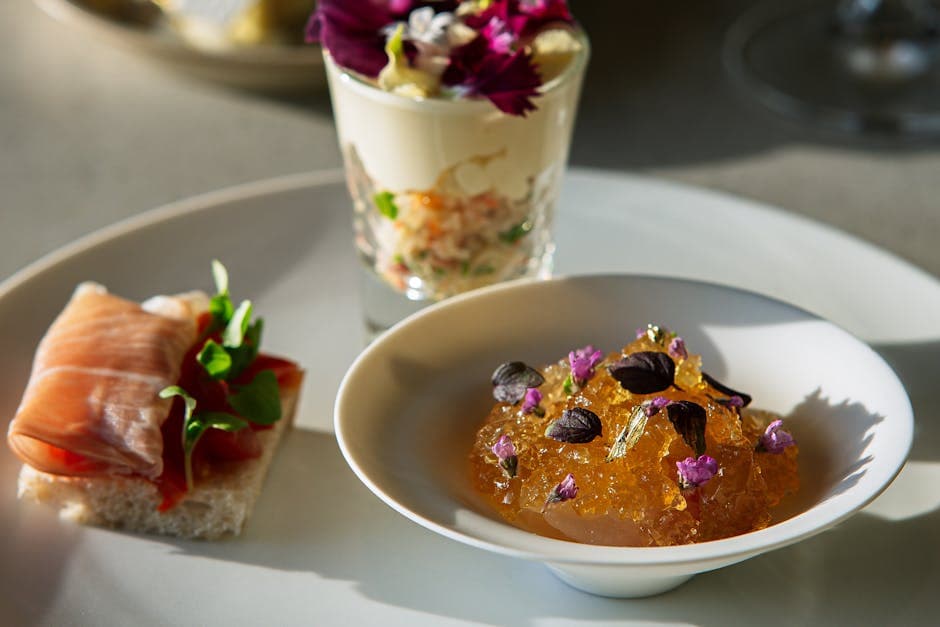 Frisk vannkressemousse med ricotta