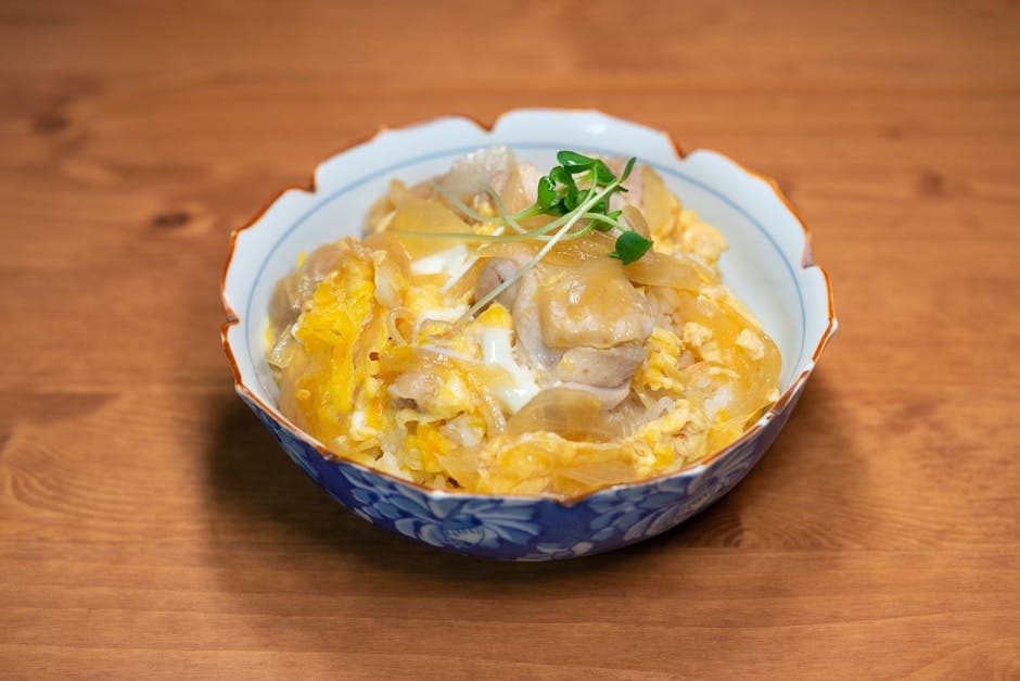 Egg Foo Young med kylling og grønnsaker