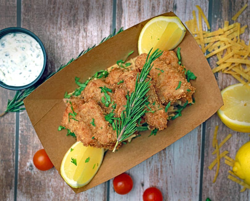 Mahi Mahi med sprø kjeks og karri-dill aioli