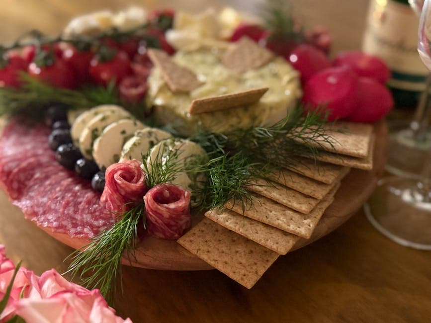 Sprø østerskjeks med parmesan og hvitløk