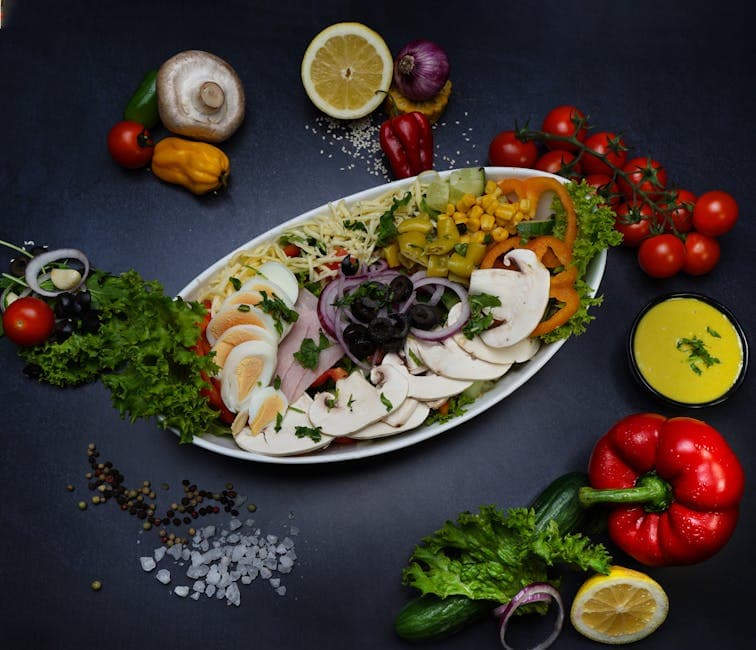 Kremet eggesalat med paprika og oliven