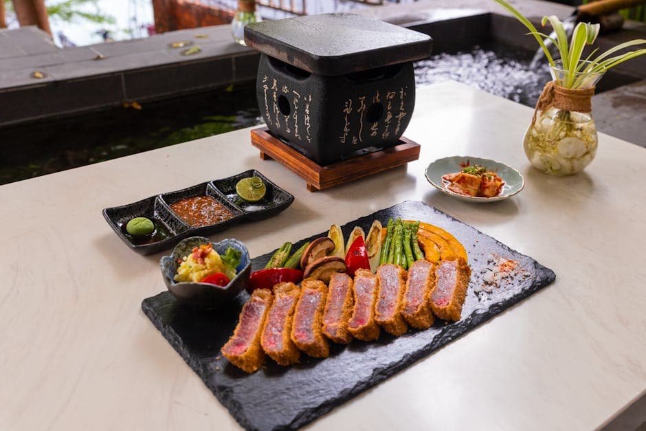 Grillet tunfiskfilet med sesam og wasabi