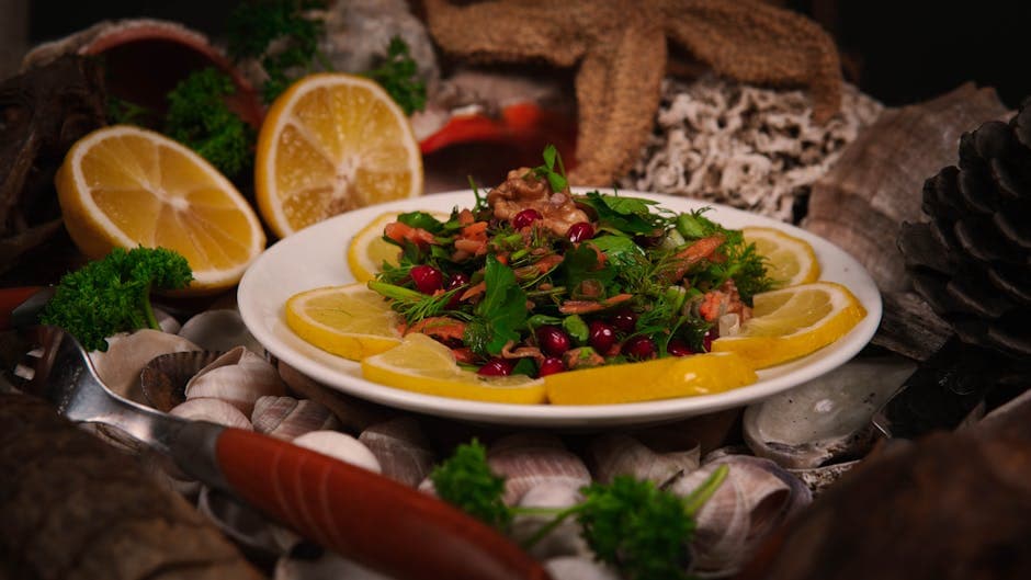 Marokkansk gulrotsalat med persille og ovnsbakt sitron