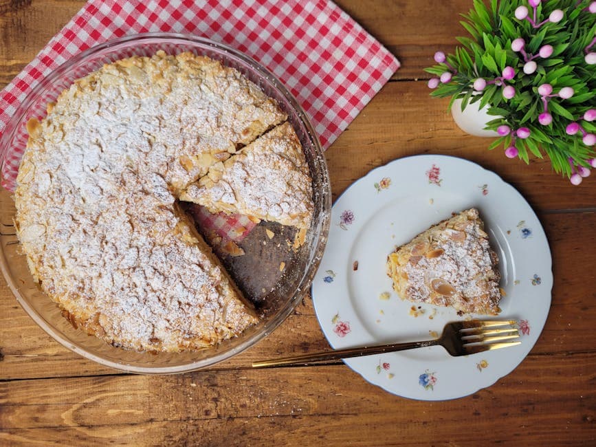 Klassisk fransk Pithiviers med mandelfyll