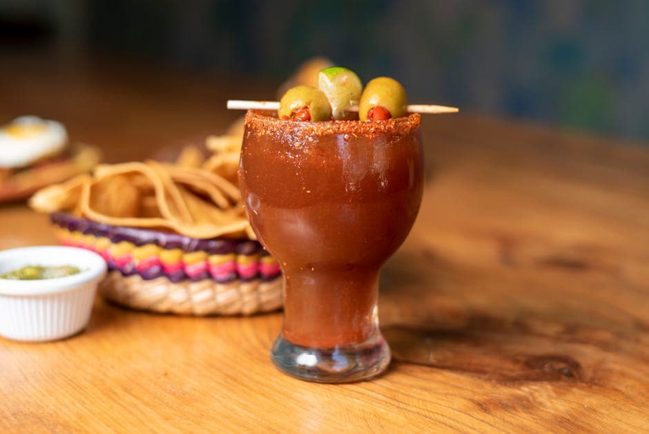 Michelada Especial med lime og chili
