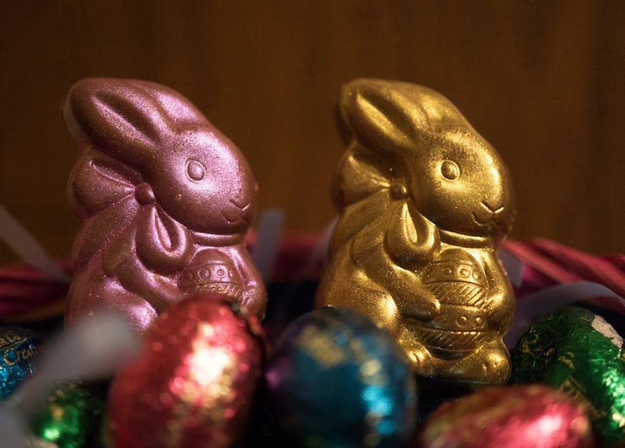 Modelleringssjokolade til påskepynt