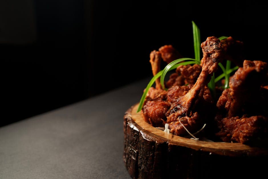 Kylling- og grønnsakscups med aprikos- og sesamsaus