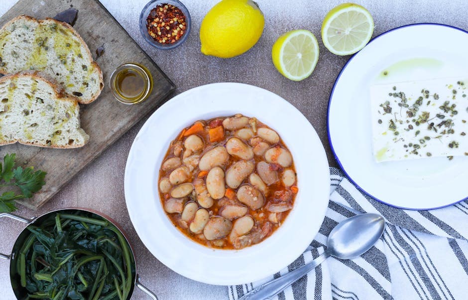 Tranebønner i olivenolje