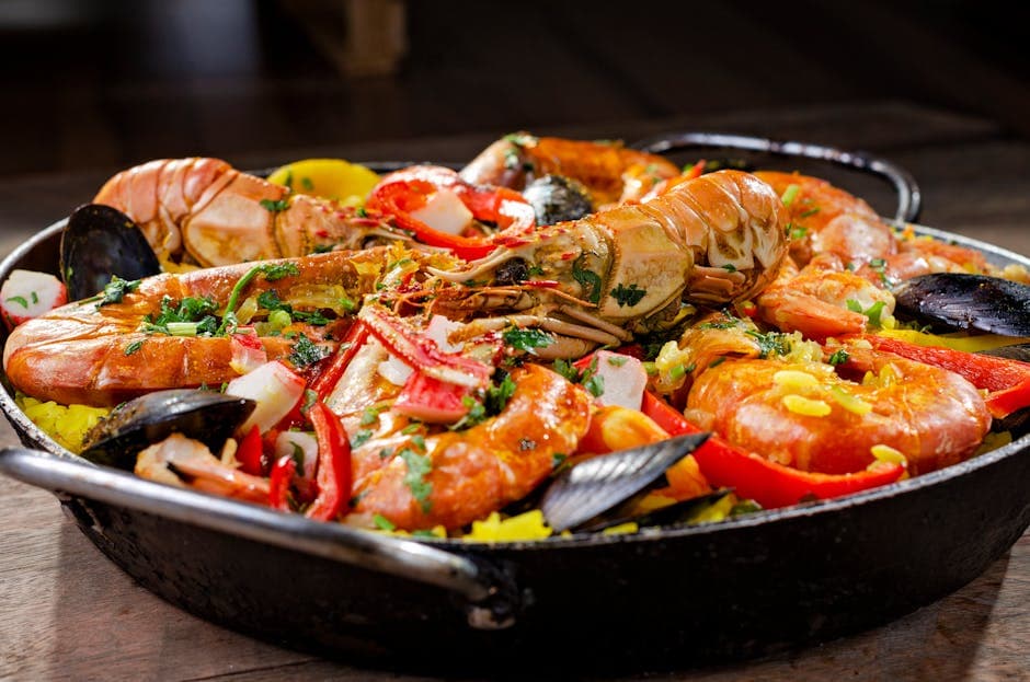 Fransk blåskjellbisque med safran