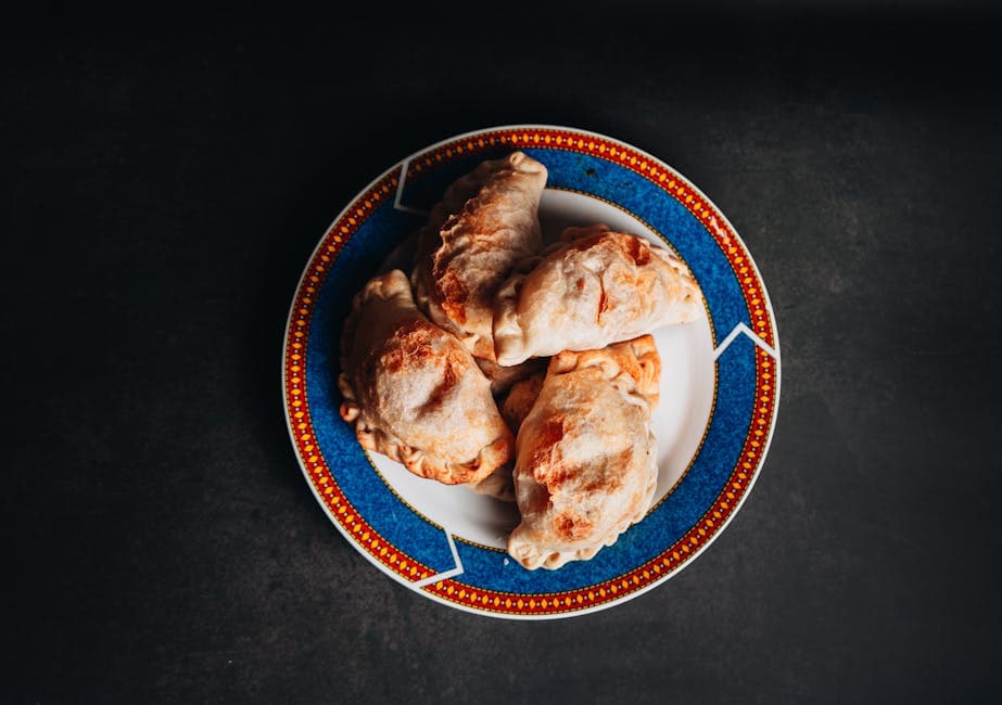 Klassiske empanadas med kjøttfyll