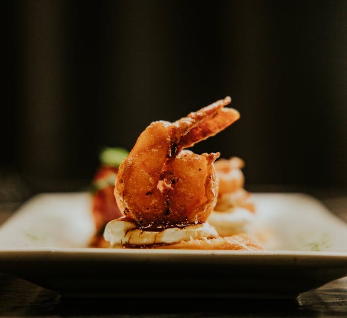 Gorgonzola-reker med aprikos