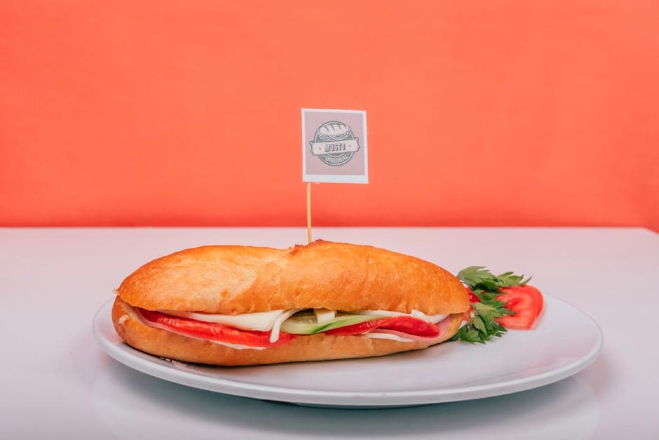 Brie- og smørbaguette