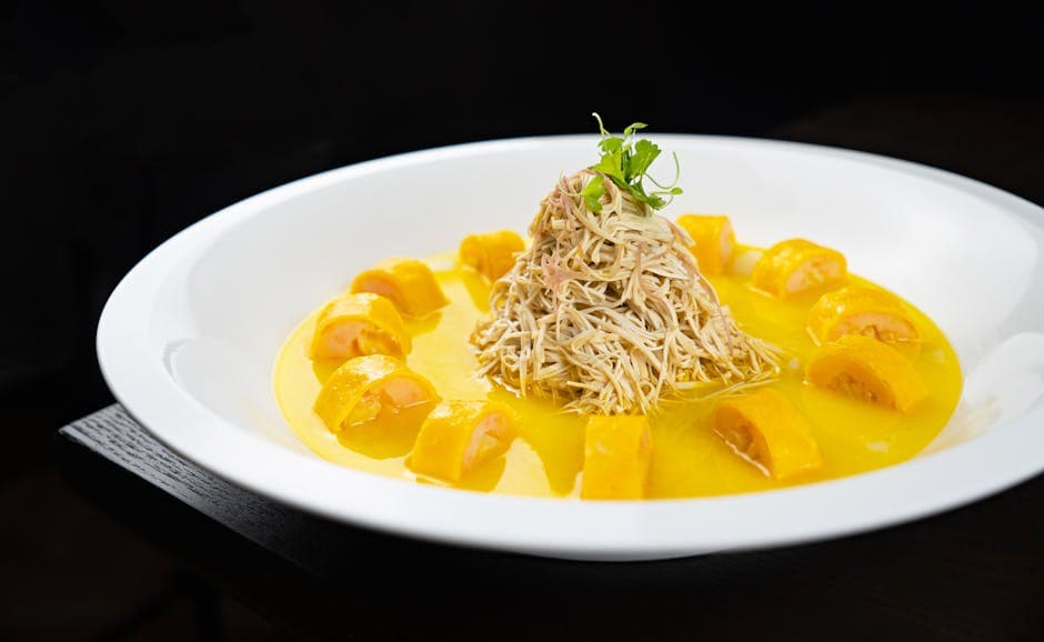 Mahi Mahi med frisk mango-vaniljesaus