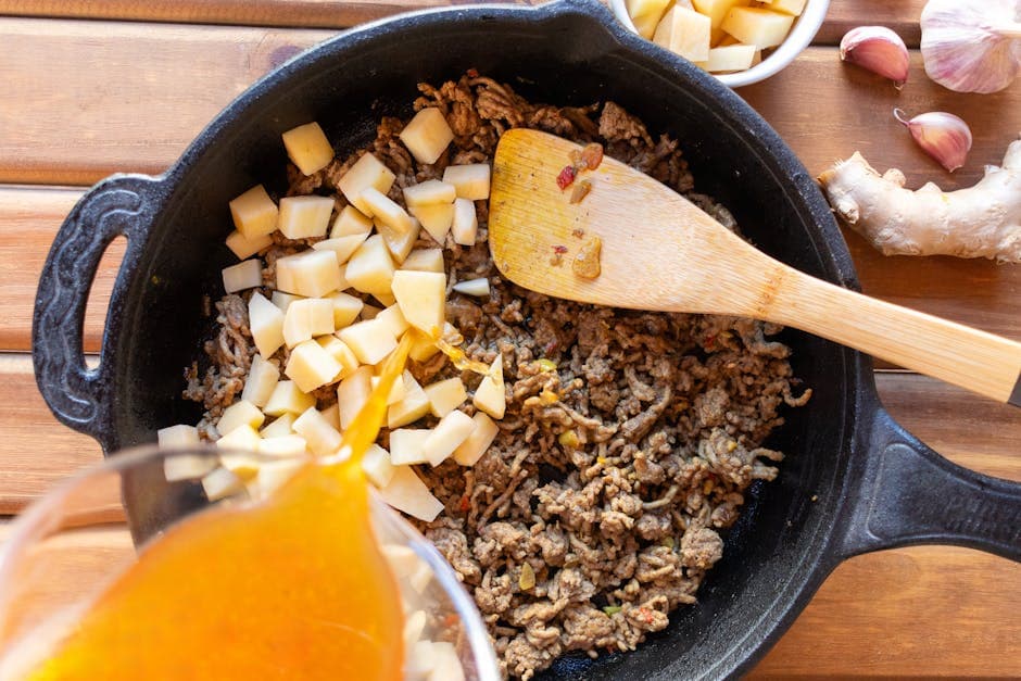 Kalkun- og søtpotethash med chipotle