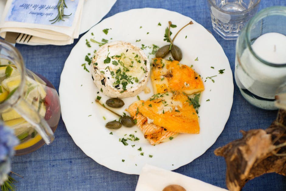 Kalkun Piccata med sitron og kapers