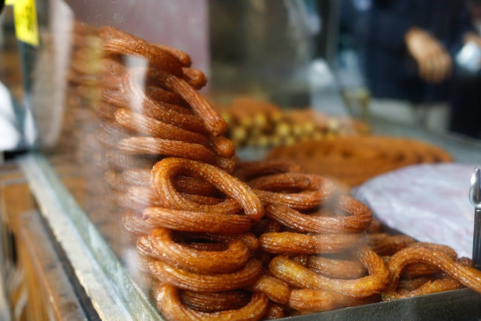 Sprø franske smultringer (Crullers)