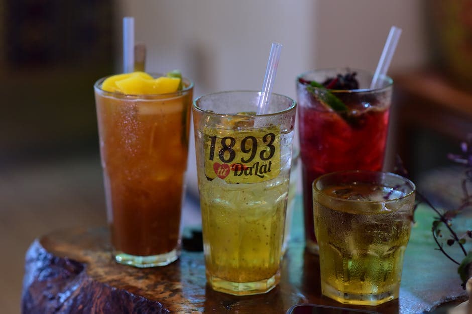 Forfriskende iste med stjernefrukt