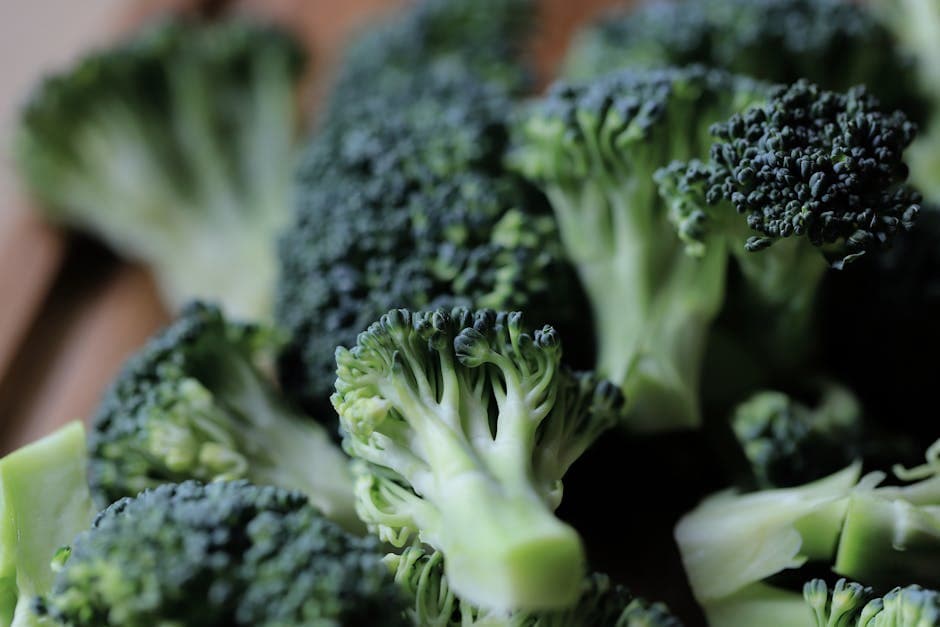 Grillet brokkoli med krydret marinade