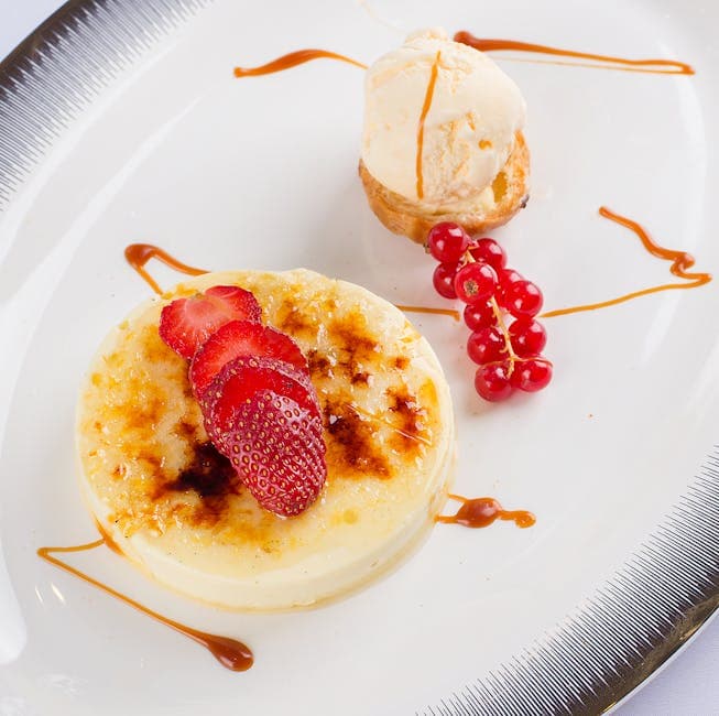 Jordbærbruschetta med karamellisert sukker