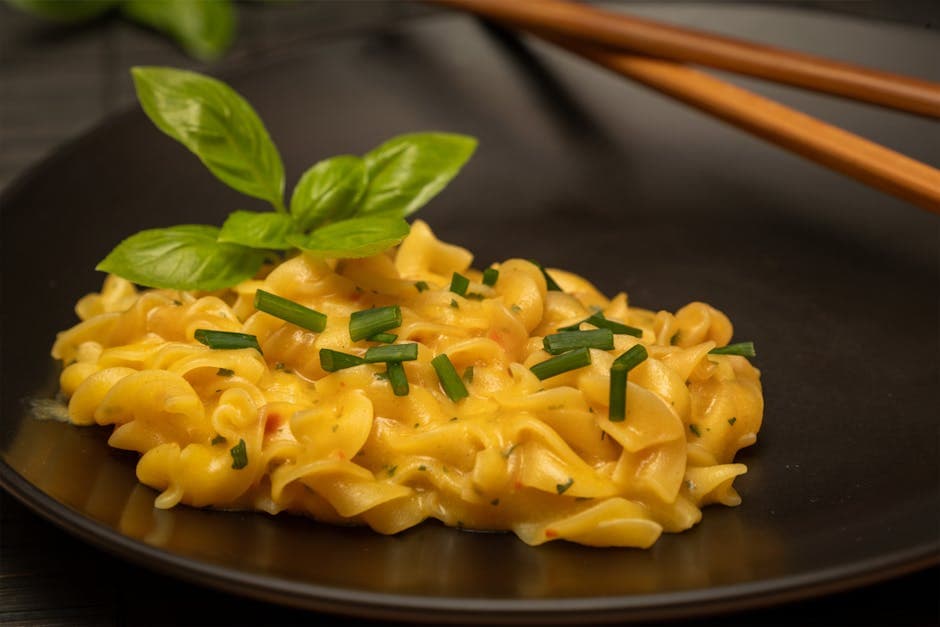 Nudler med urtesmør