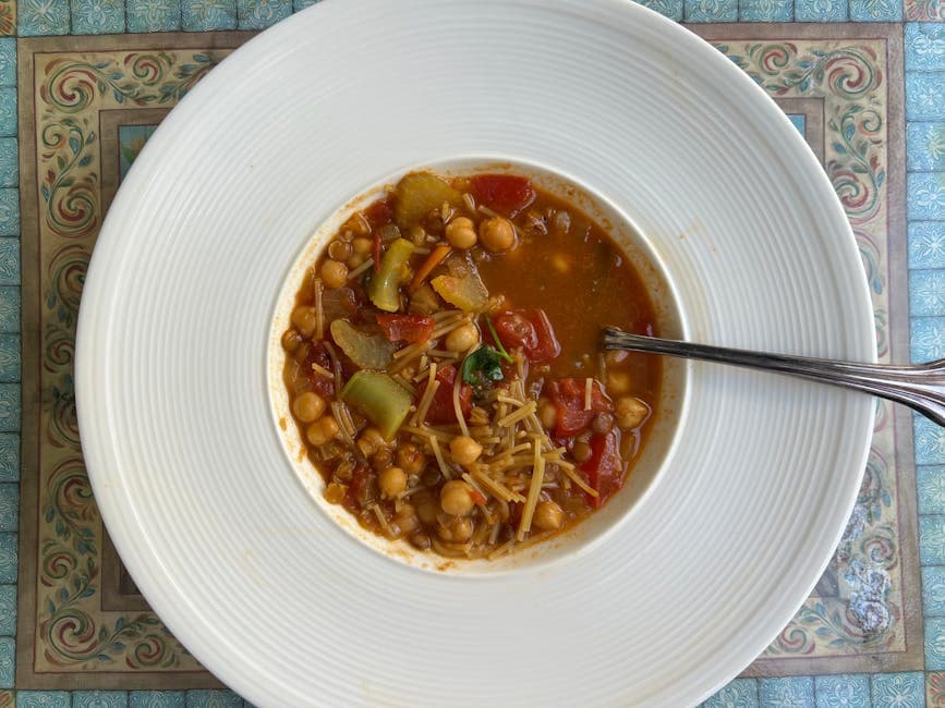 Marokkansk kikertsuppe (Harira)