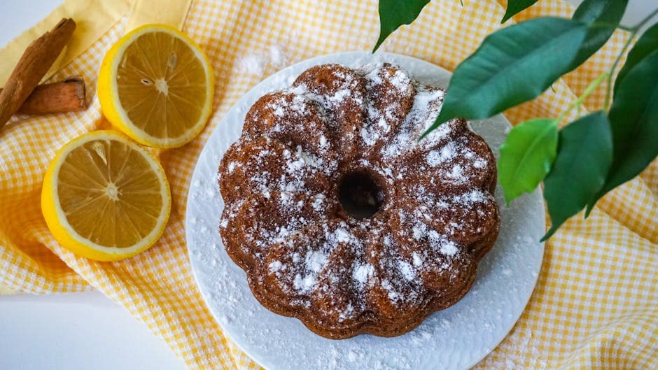 Saftig kaffekake med kanel og brunt sukker