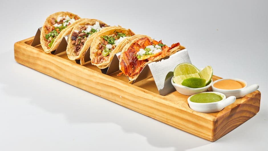 Tacos al Pastor med ananas og svinekjøtt