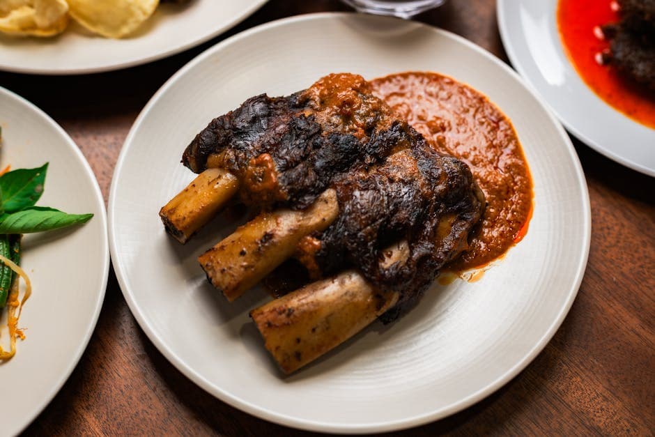 Klebrige five-spice short ribs