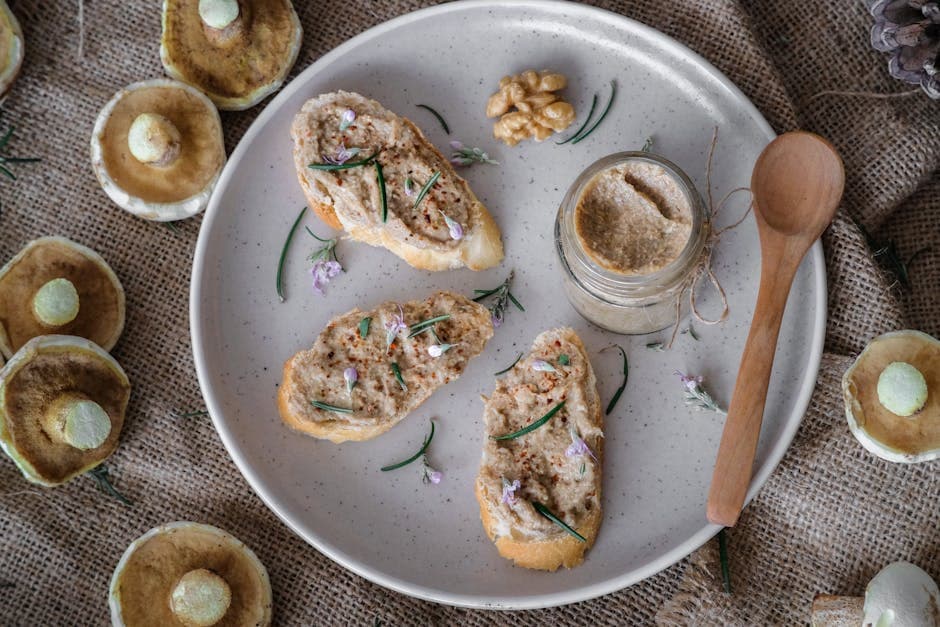 Porcini-bruschetta med nipitella og persille