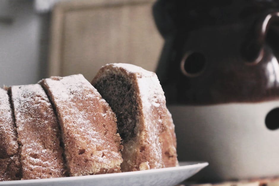 Saftig valmuefrøkake (Bundt)