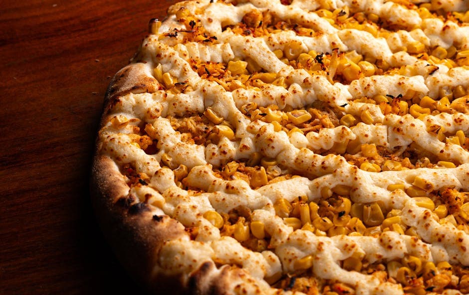 Poblano Mac and Manchego med Mais og Sopp