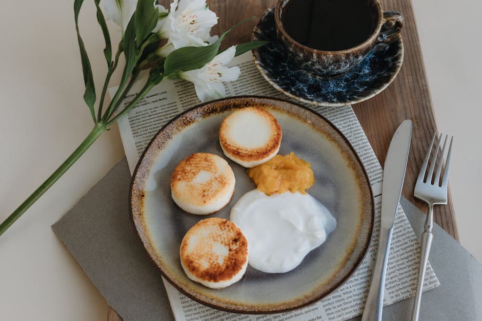 Søte maisblintzes med cottage cheese-fyll