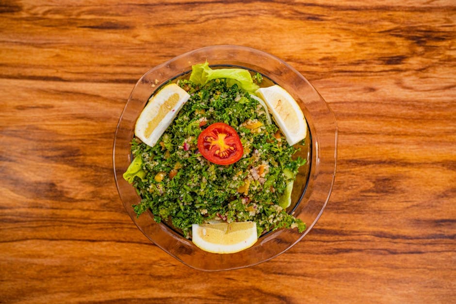 Ristet hirse-tabbouleh med friske urter