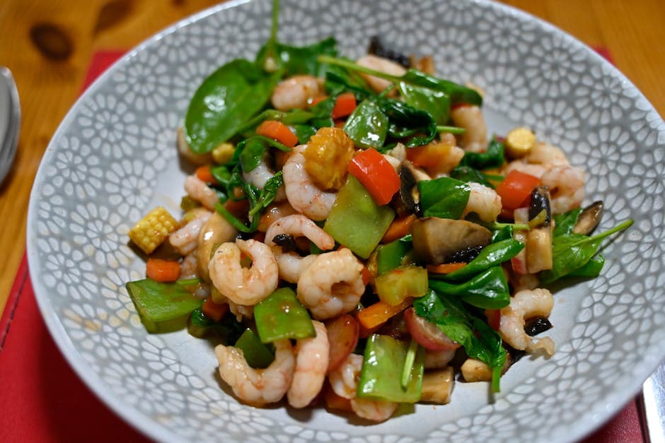 Reker Thoren med kokos og chili