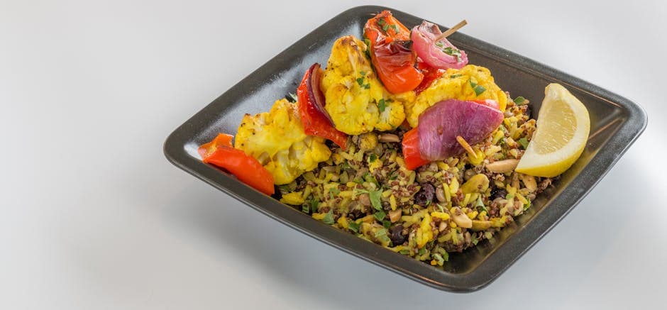 Grillet blomkål med karri og krydder