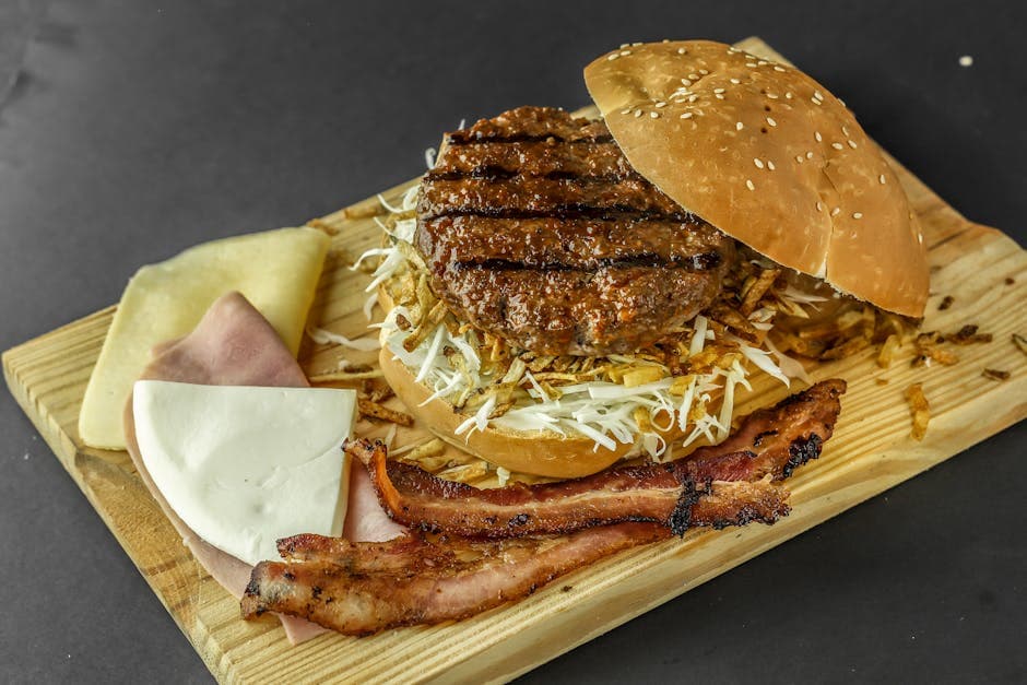 Mulberry Street Burger med mozzarella og pancetta