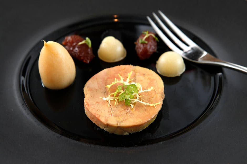 Stekt foie gras med fiken og portvinssaus