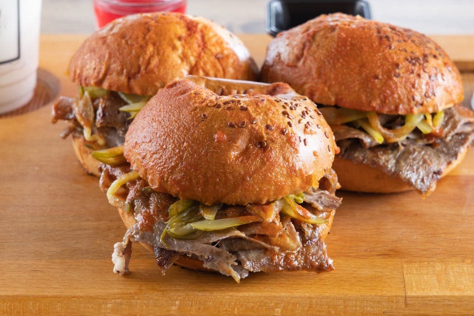 Sloppy Joe-sandwicher med kjøttdeig