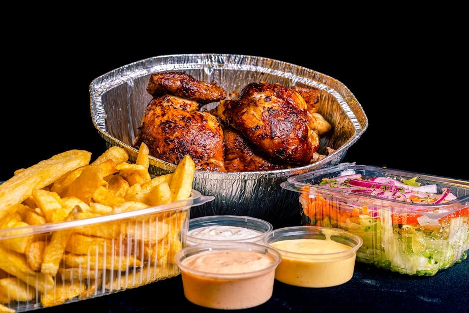 Poussin med leverfyll i papirpakke