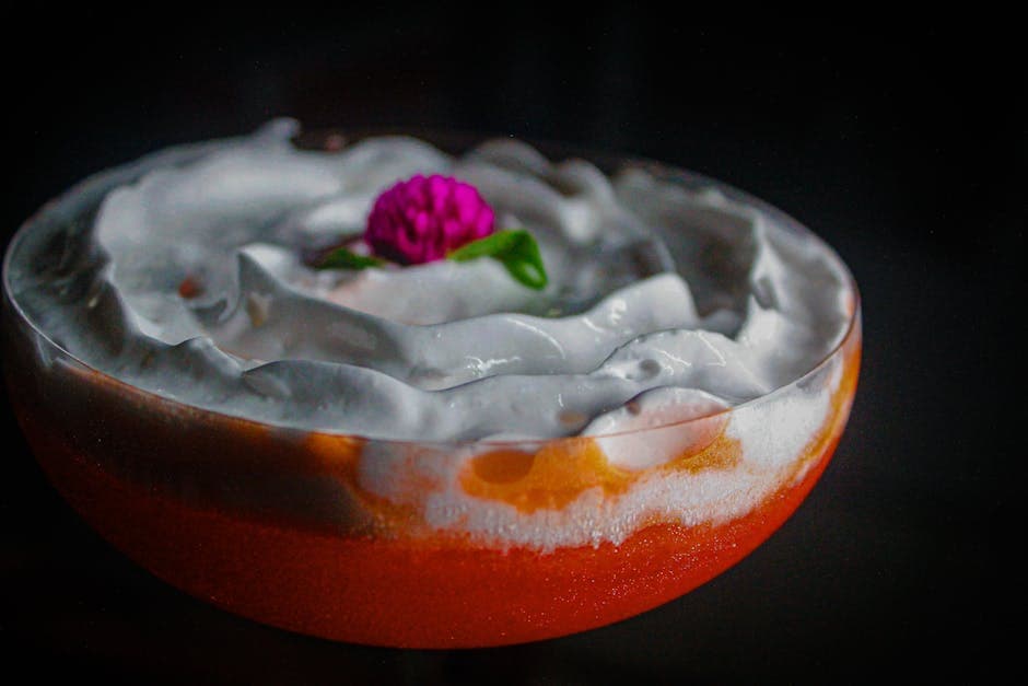 Kremet nektar-snøball